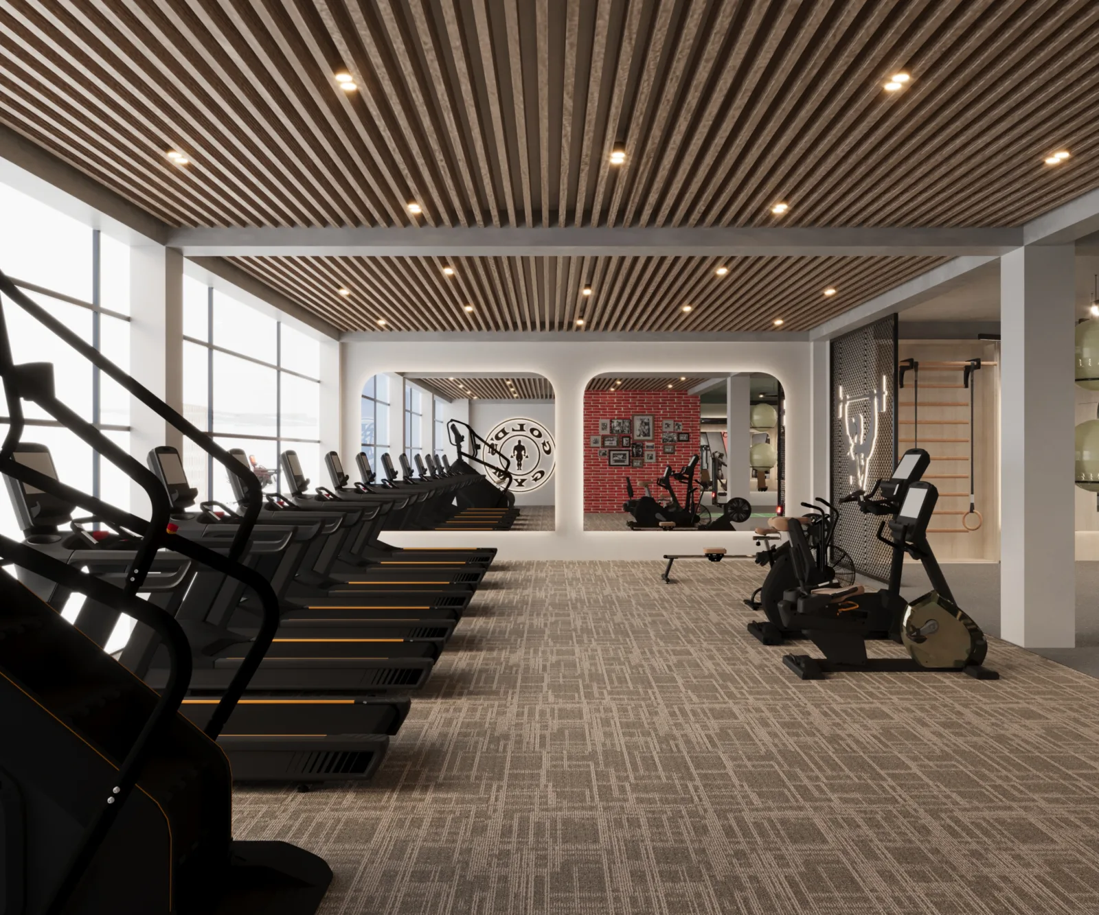 Golds Gym  project view 2