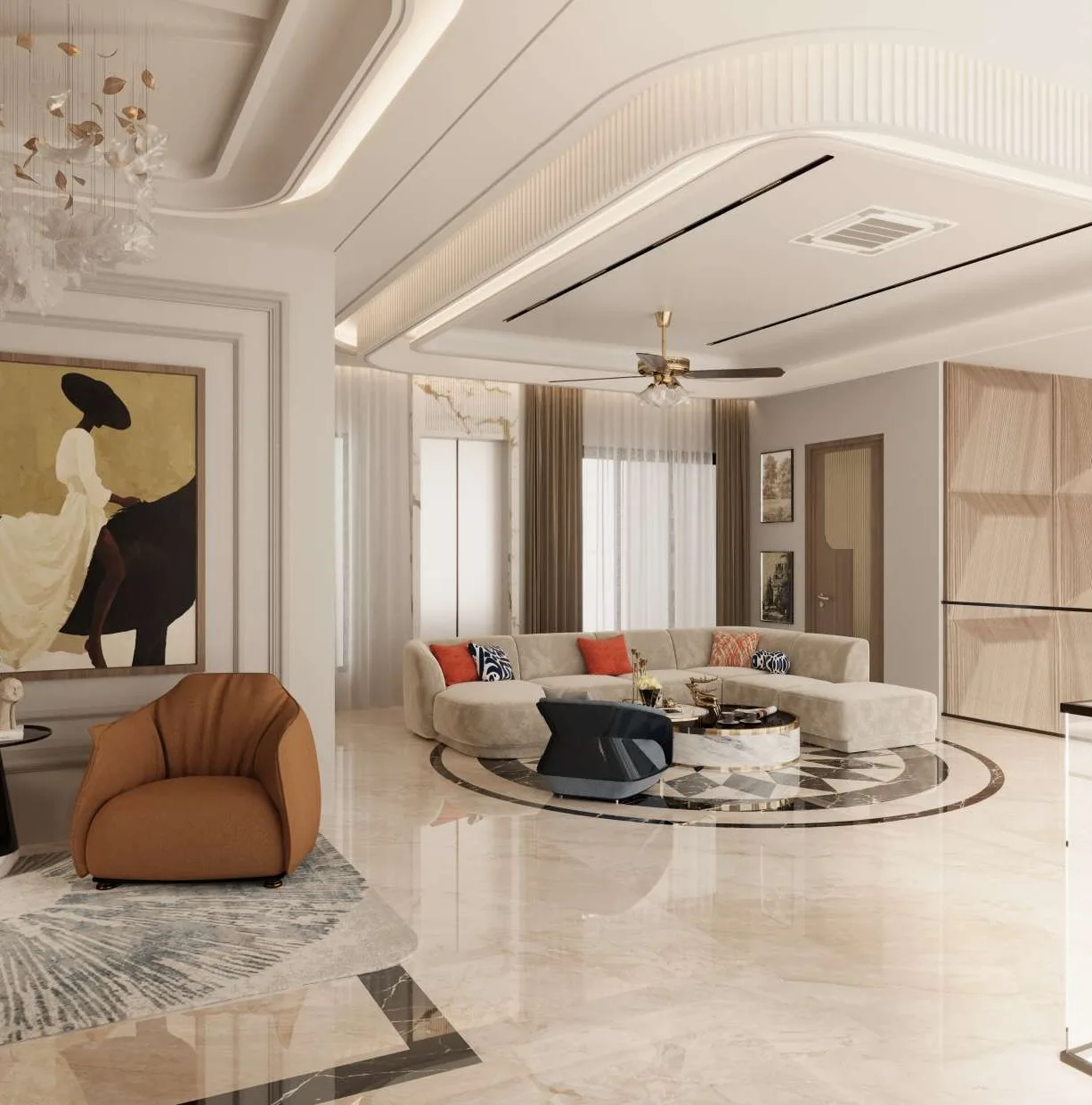 Residence in M.P project view 1