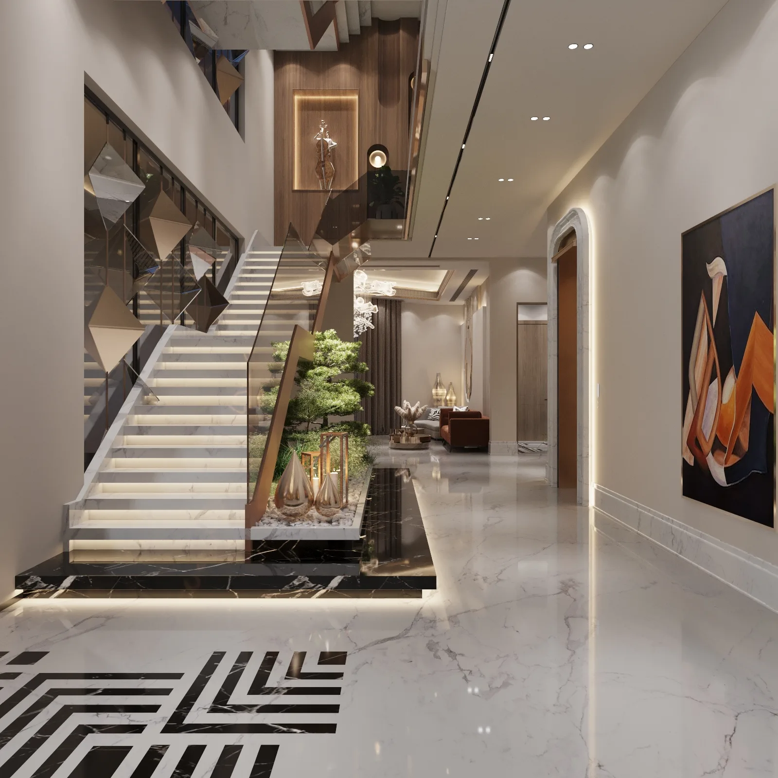 Residence in Gurgaon project view 2