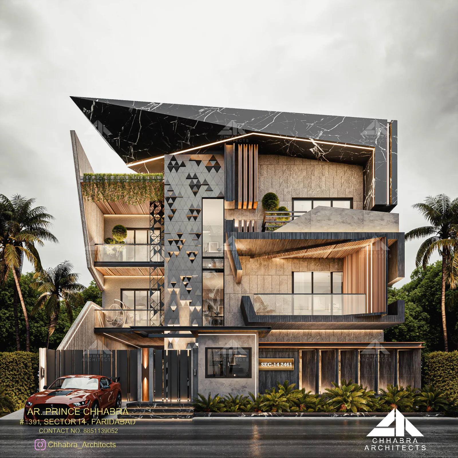 Residence in Sector-14, Faridabad