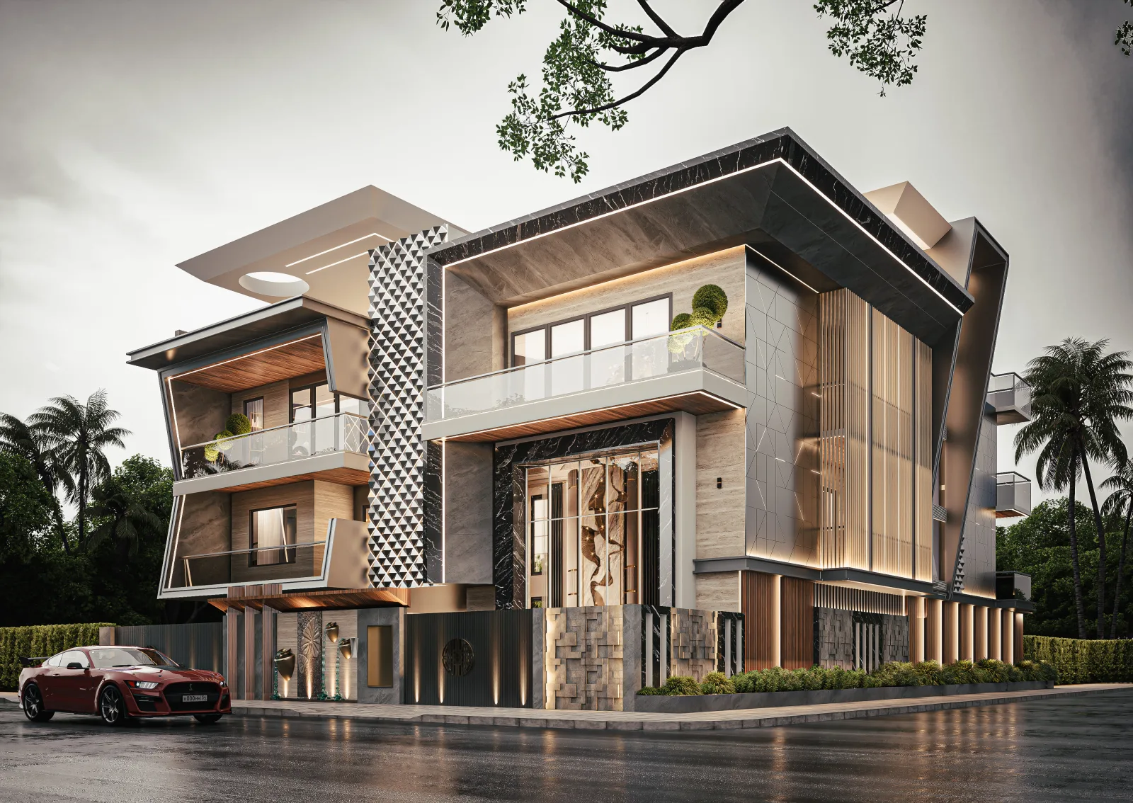 Residence in Sector- 16 A,Faridabad in Faridabad by Chhabra Architects
